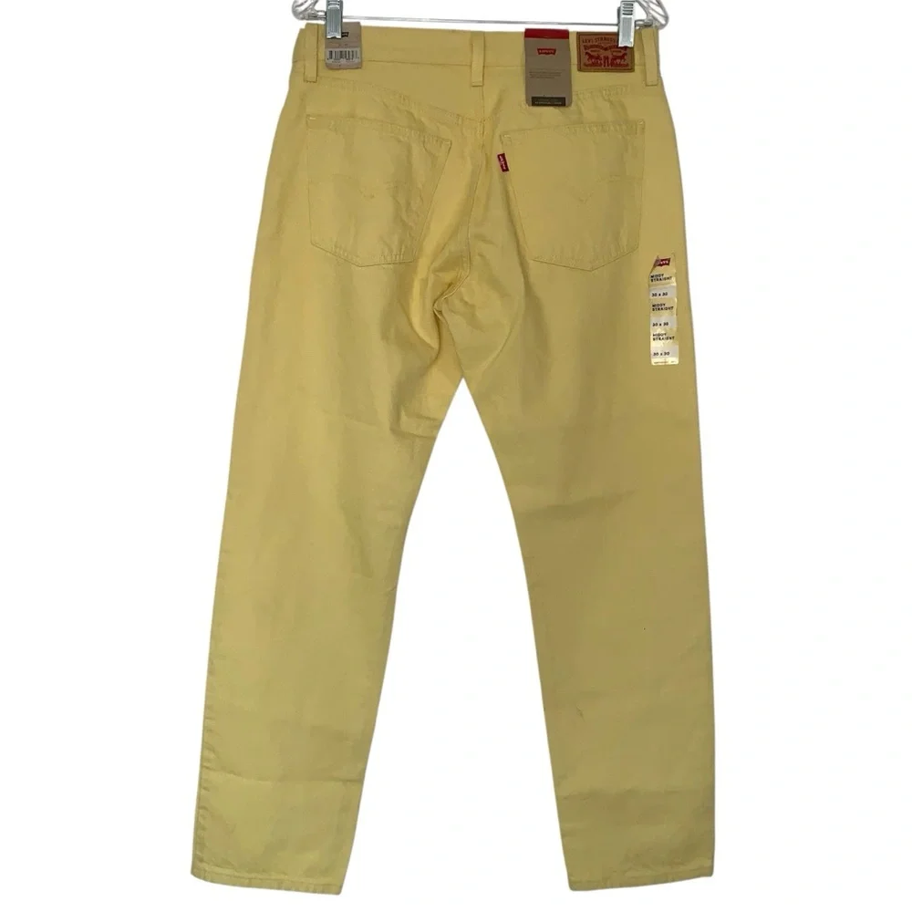 Levi’s Yellow Middy Straight Jeans unisex Size 30x30